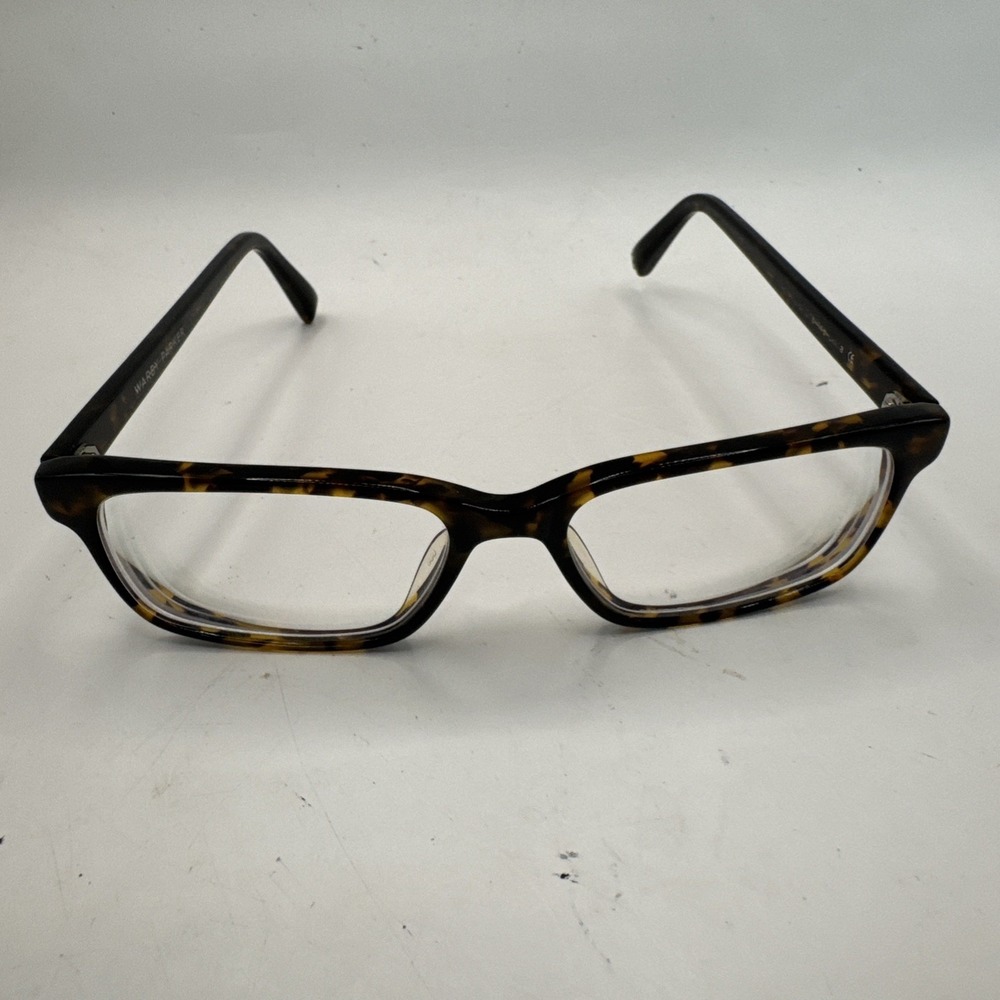 Warby Parker Theo 200 Eyeglasses Frames Brown Tortoise 51-16-145 Unisex 5254